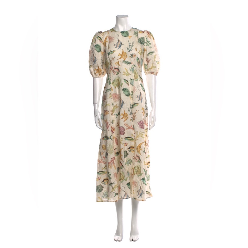 Alemais Linen Dress